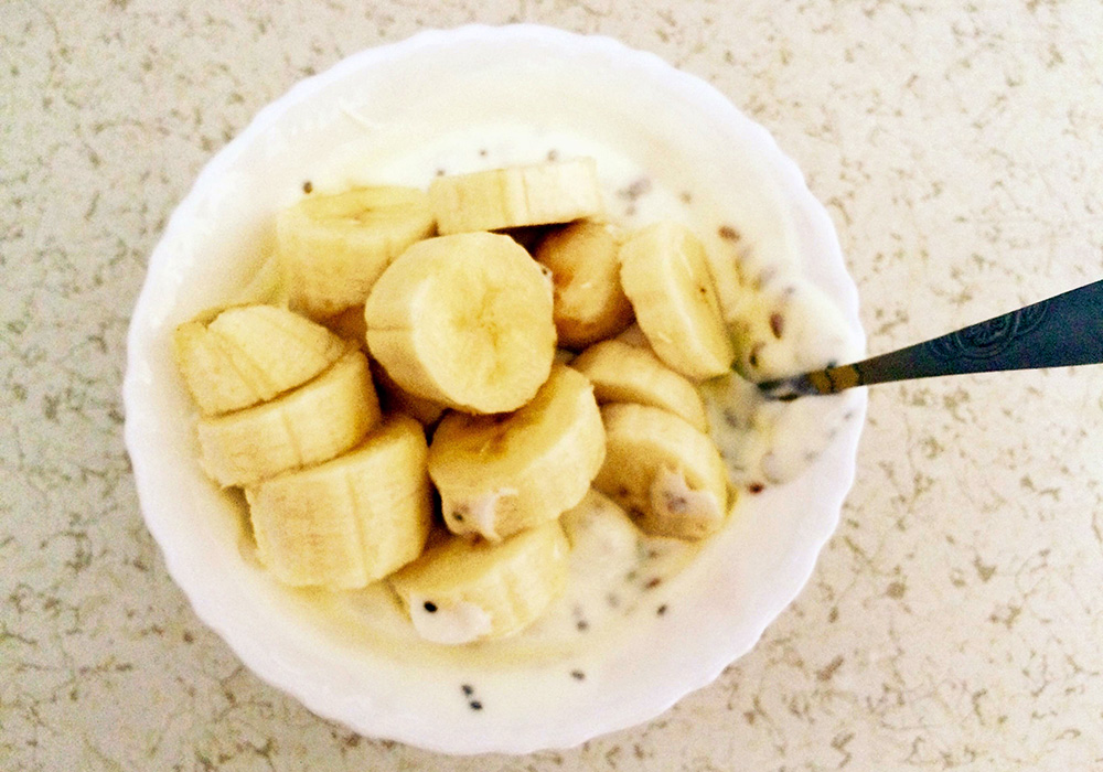 Stir-Fried Bananas Foster
